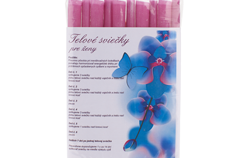 Telové sviečky pre ženy